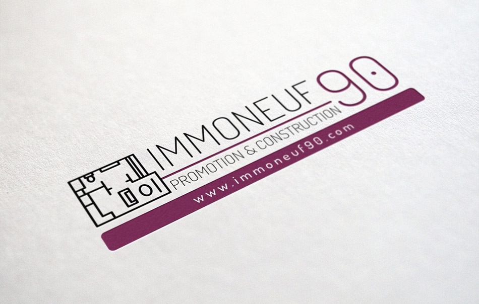Création logo immoneuf90