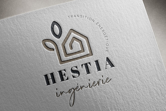 Création logo Hestia Ingénierie