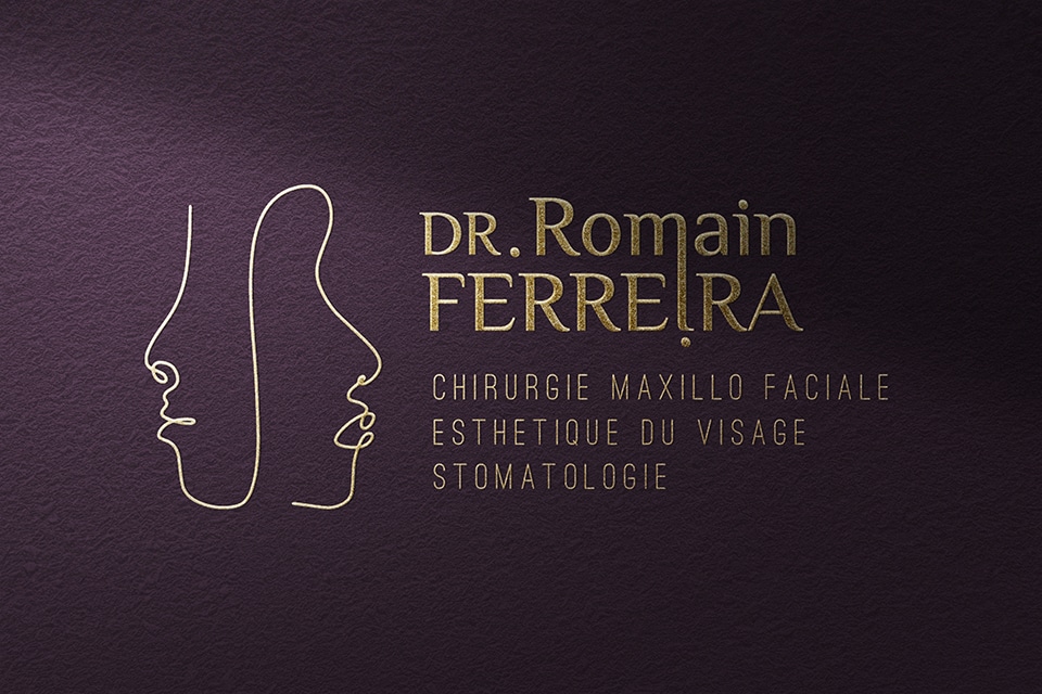 Création logotype du Dr Romain Ferreira