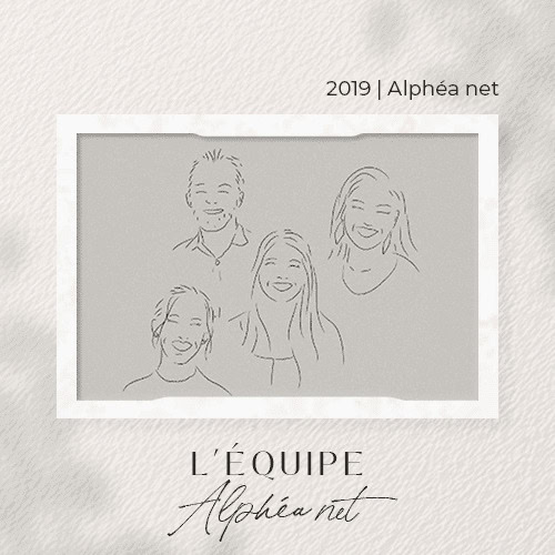 L'equipe alphea net en 2019