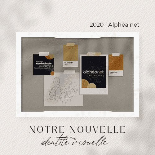 Nouvelle identité visuelle Alphea net en 2020