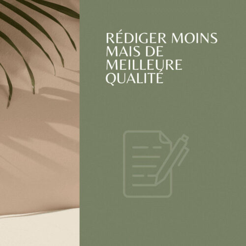 Rédiger moins mais de meilleure qualité - 8 conseils pour adopter une attitude « Numérique Responsable »