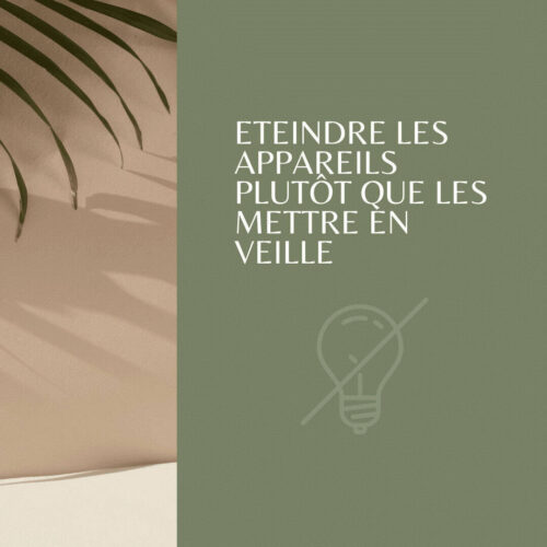 Eteindre les appareils - 8 conseils pour adopter une attitude « Numérique Responsable »