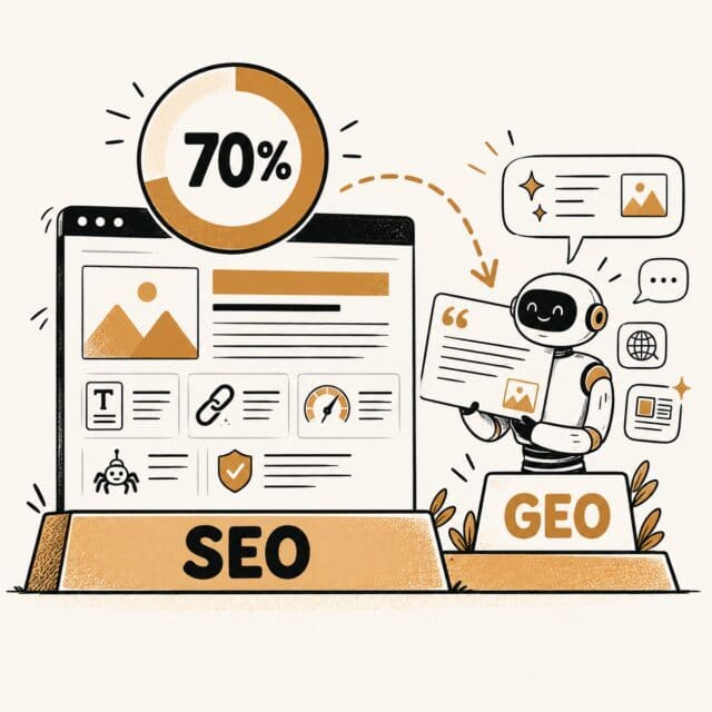 Un bon SEO c’est déjà 70 % du travail en GEO